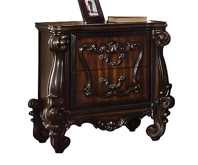 Acme Versailles Nightstand in Cherry Oak 21103