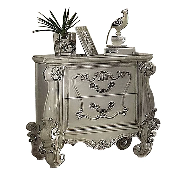 Acme Versailles Nightstand in Bone White 21133