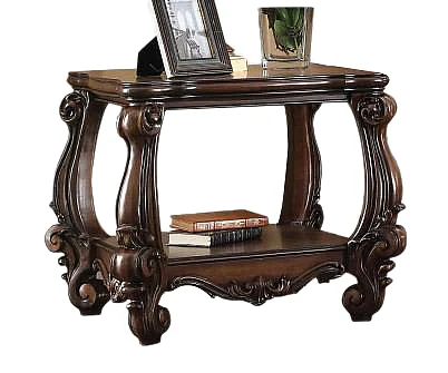 Acme Versailles End Table Cherry Oak 82121