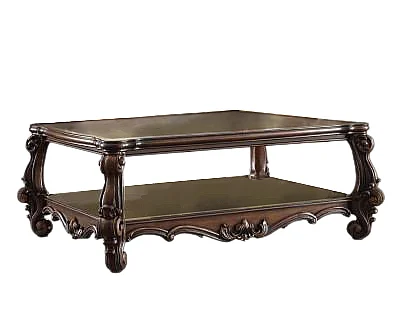 Acme Versailles Coffee Table Cherry Oak 82120
