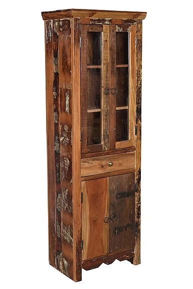 Moti Furniture Trinidad Tall Cabinet in Natural 99001002