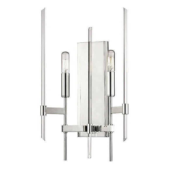 Hudson Valley Lighting Bari Wall Sconce in Polished Nickel 9902-PN