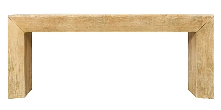 Moti Furniture Goliath Console Table in Natural 99205001