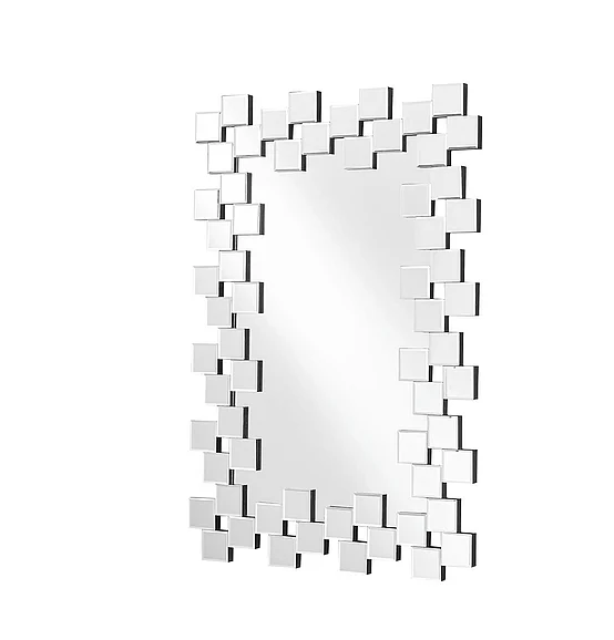 Elegant Sparkle 31.5 In. Contemporary Rectangle Mirror in Clear MR9157 CLOSEOUT