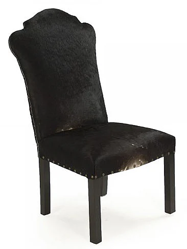 Zentique #60-S Side Chair in Black (Set of 2)