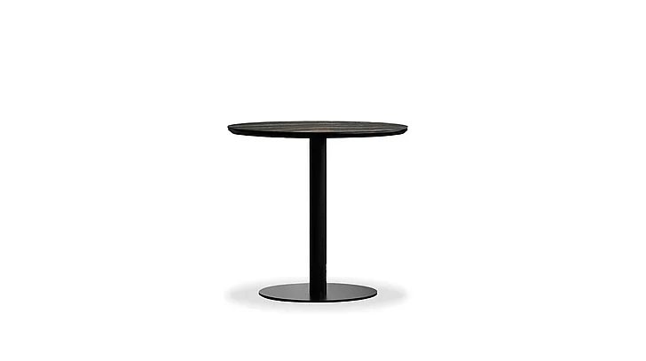 Mobital Halfpint Round Dining Table Noire Desir Ceramic DTA-HPIN-NODE-ROUND