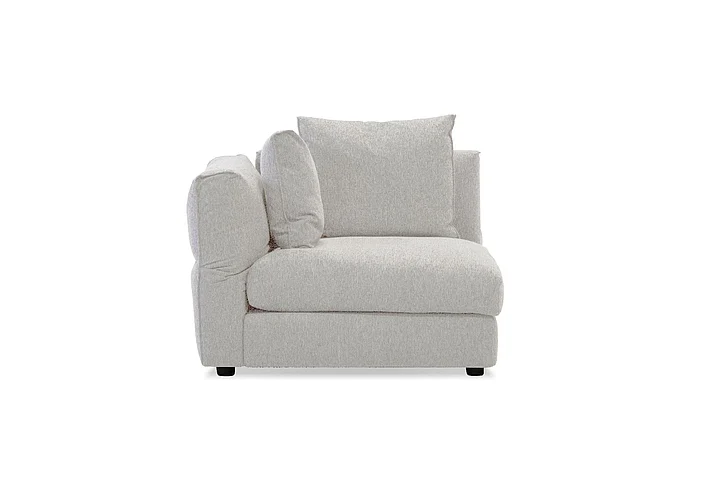 Mobital Flex LAF Chair Ivory Fabric with Adjustable Armrest SEC-FLEX-IVOR-LAF