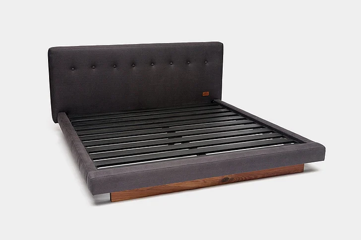 Artless Furniture 101082 Cal King Platform Bed in Linen Blend