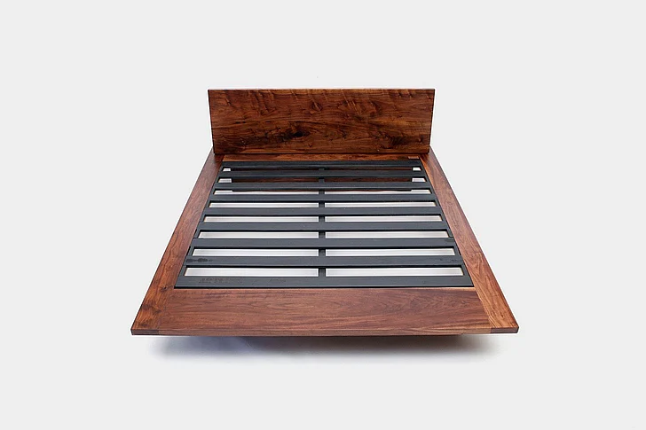 Artless Furniture SQB Walnut Queen Bed in Walnut