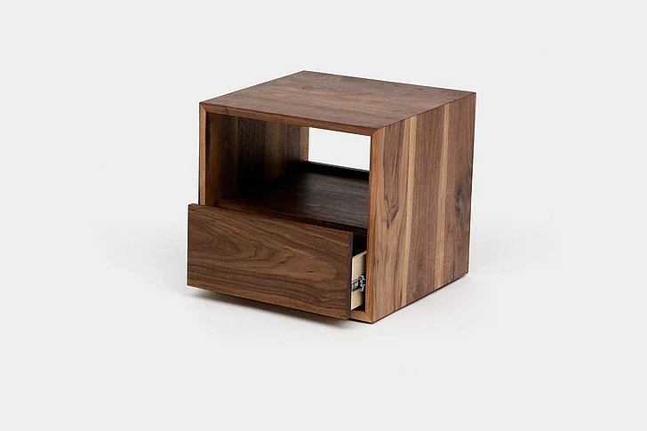 Artless Furniture THN .75 Nightstand in Walnut A-THN-.75-W