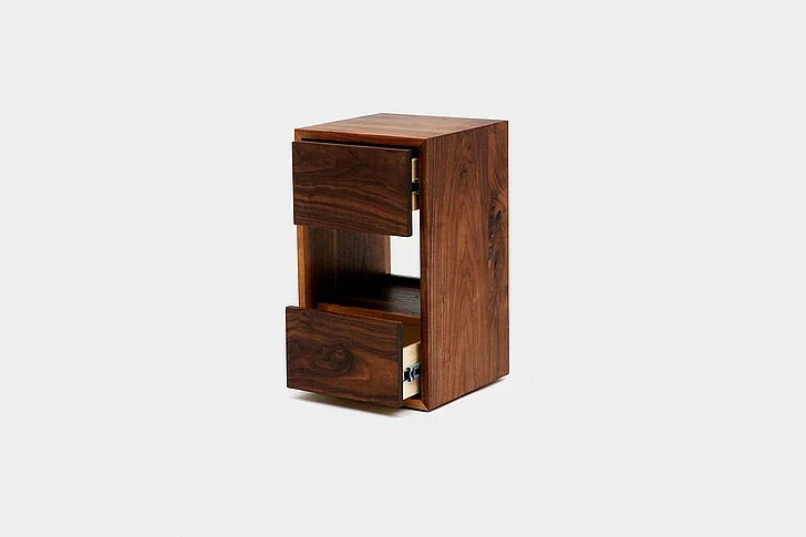 Artless Furniture THN 1 Nightstand in Walnut A-THN-1-W