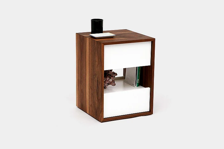 Artless Furniture THN 1.5 Nightstand in White A-THN-1.5-WH