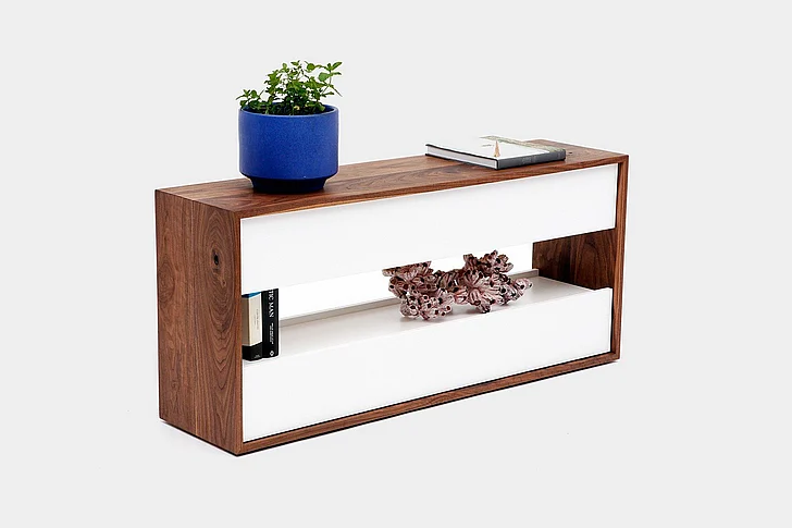 Artless Furniture THN 3 Console in White A-THN-3-WH
