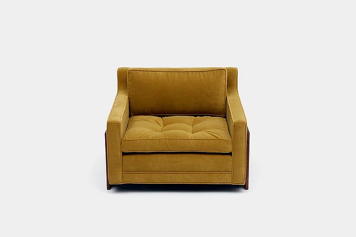 Artless Furniture UP Solutions One Seater in Aged Velvets/Linen Blends A-UP-CC-2/5