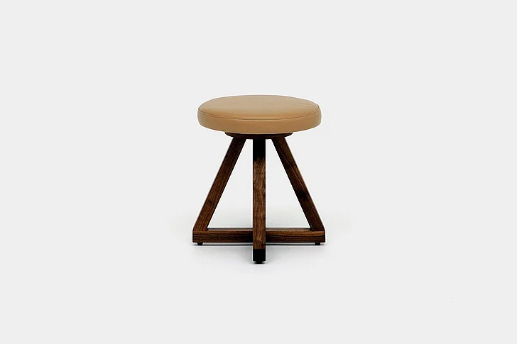 Artless Furniture X1 Stools Leather Counter Stool (Set of 2) in Canyon