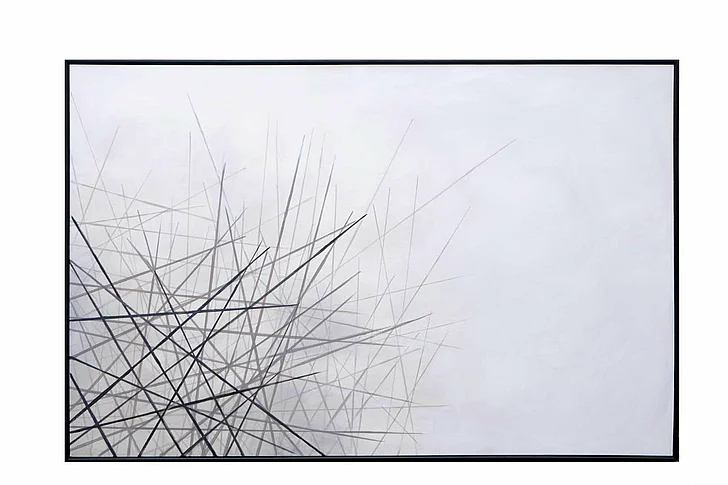 SUNPAN Fleeting Wish - 72" X 48" - Black Floater Frame A0194