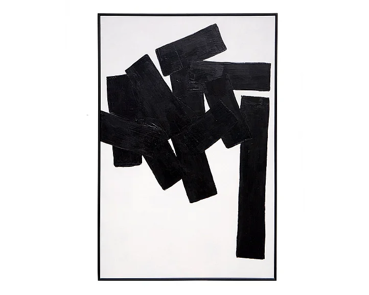 SUNPAN Building Blocks - 48" X 72" - Black Floater Frame A0225