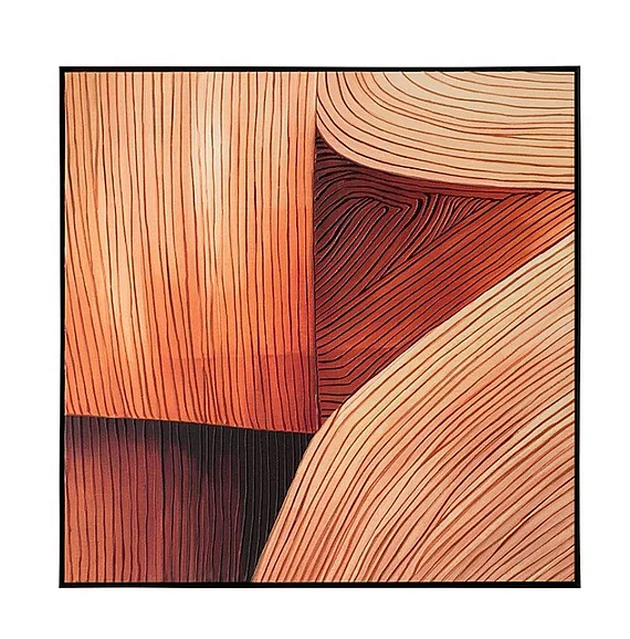 SUNPAN Canyon Dreams I - 48" X 48" - Black Floater Frame A0420