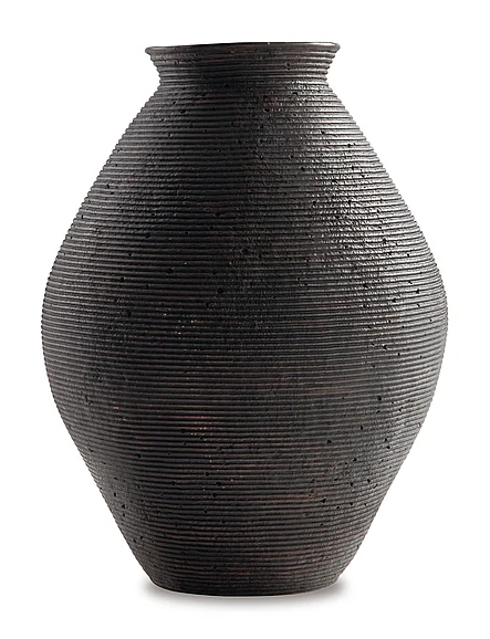 Hannela Vase in Antique Brown A2000512 FedEx/UPS