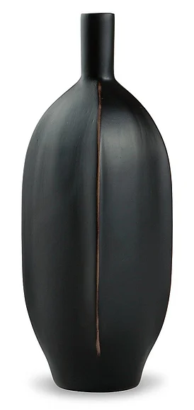 Rhaveney Vase in Black Finish A2000550 (Set of 3) FedEx/UPS PROMO