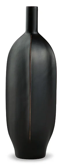Rhaveney Vase in Black Finish A2000551 (Set of 3) FedEx/UPS PROMO
