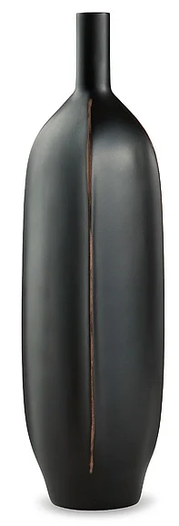 Rhaveney Vase in Black Finish A2000552 (Set of 3) FedEx/UPS PROMO