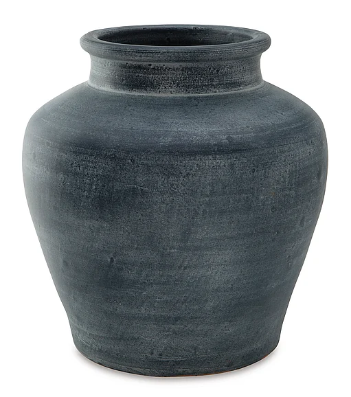 Meadie Vase in Distressed Blue A2000629 FedEx/UPS