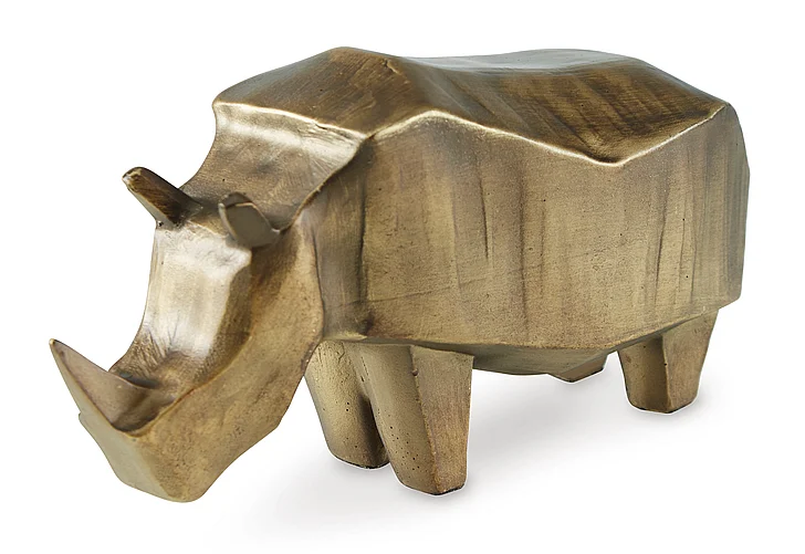 Gentwell Sculpture in Antique Gold Finish A2000665 FedEx/UPS