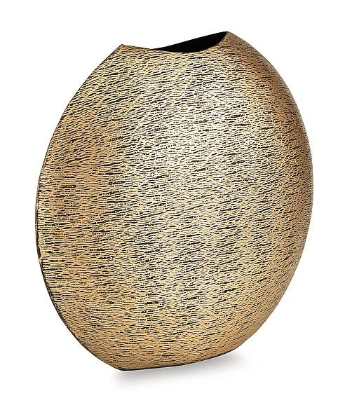 Iansboro Vase in Antique Gold Finish A2000696 FedEx/UPS