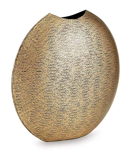 Iansboro Vase in Antique Gold Finish A2000697 FedEx/UPS