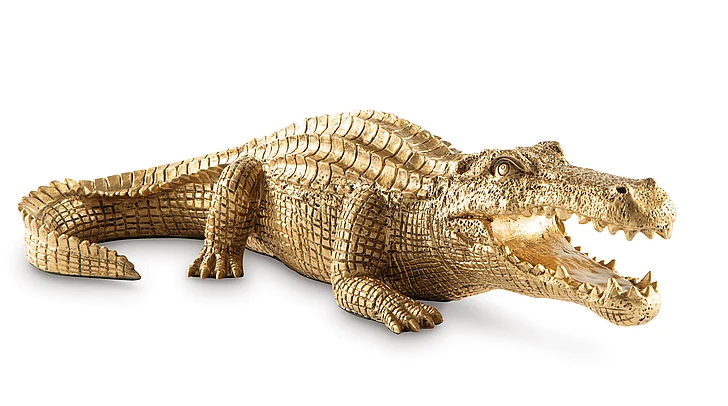 Lauretman Sculpture in Antique Gold Finish A2000765 FedEx/UPS