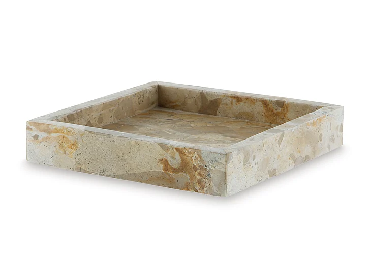 Edurton Tray (Set of 2) in Light Beige A2000795 FedEx/UPS
