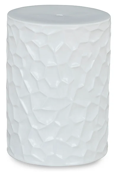 Jungrove Stool in White A3000633 FedEx/UPS