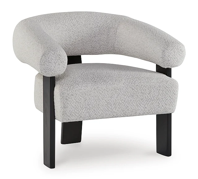 Dultish Accent Chair in Snow A3000668 FedEx/UPS