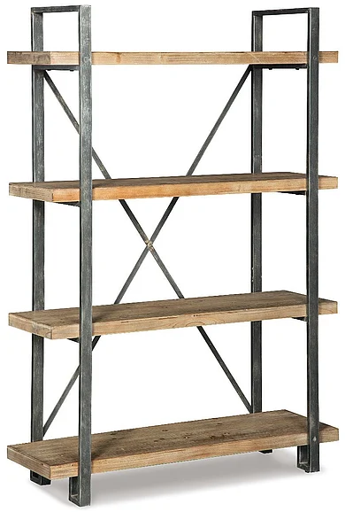 Forestmin Bookcase in Brown/Black A4000045 FedEx/UPS
