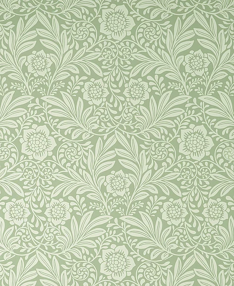 York Fine Decor Camille Sage Damask Wallpaper (Double Roll) M1744