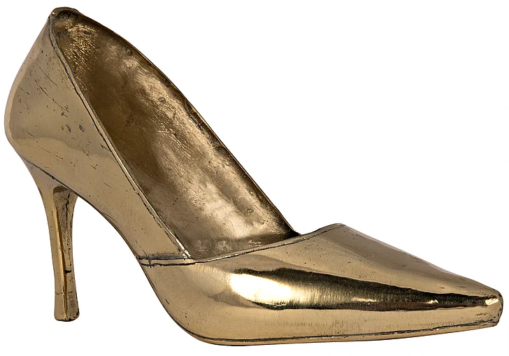 Noir Furniture Heel, Brass AB-272B