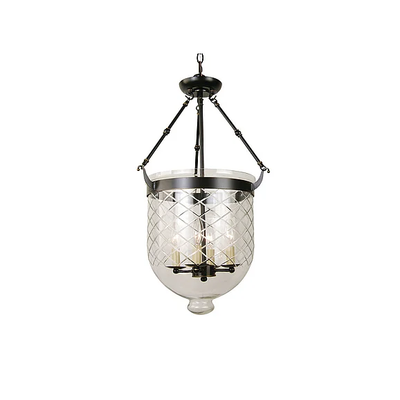 Bethel Chrome Lantern Light Fixture AB08