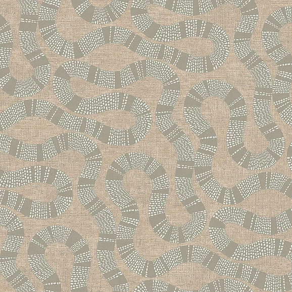 York F54-Antonina Vella Artifacts Ophidia Wallpaper AB3003 (Double Roll)