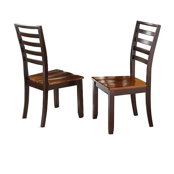 Steve Silver Abaco Side Chair (Set of 2) in Brown AB300S