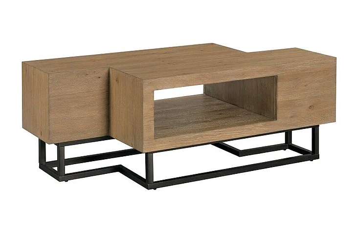 Hammary Hamilton Hidden Treasure Coffee Table in Brown 90-1155