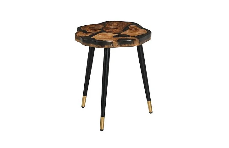 Hammary Hamilton Hidden Treasure Acrylic Root Tall Drum Table 090-1164 CLOSEOUT