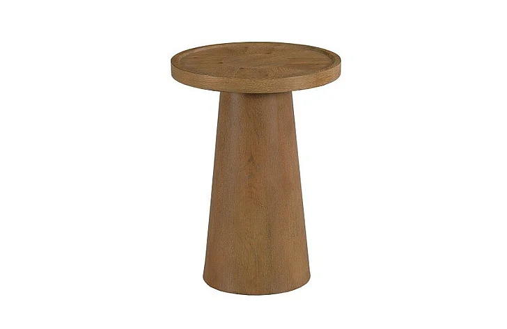 Hammary Hamilton Hidden Treasure Pod Round Accent Table in Oak 090-1165 CLOSEOUT