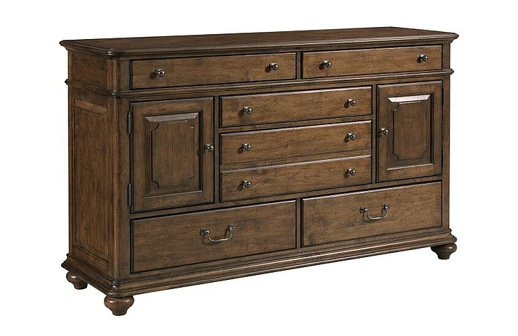 Kincaid Commonwealth Witham 7 Drawer Dresser in Brown 161-131