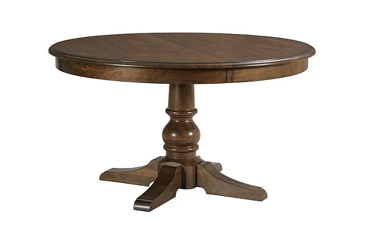 Kincaid Commonwealth Byron Round Dining Table in Brown 161-701P