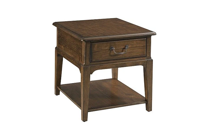 Kincaid Commonwealth Washburn End Table in Black Nickel 161-915