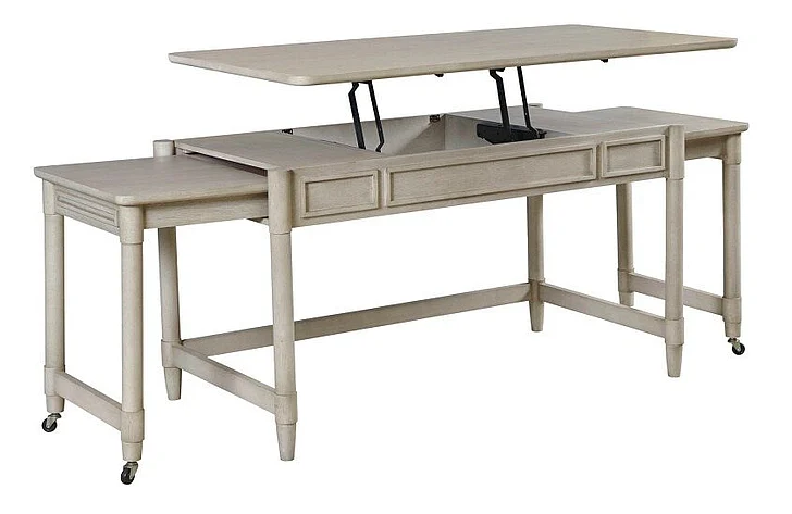 Hammary Hamilton Domaine Lift Top Desk in Taupe 181-947 CLOSEOUT