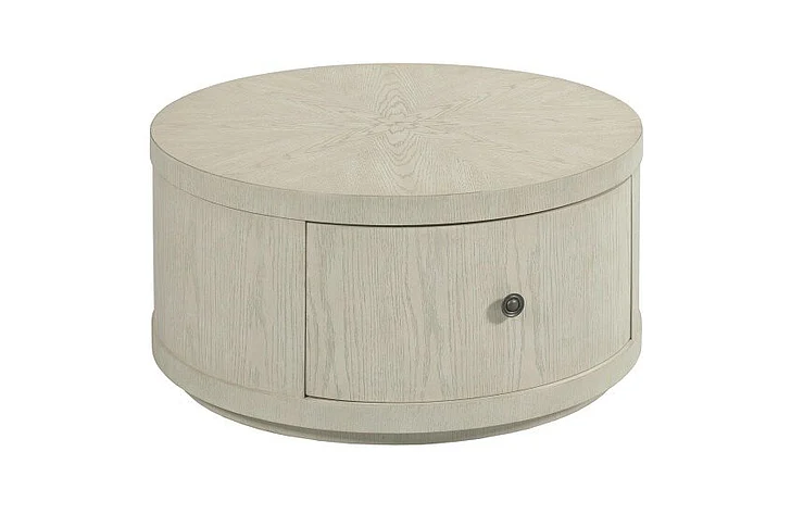 Hammary Hamilton Portrait Storage Coffee Table in White 201-913 CLOSEOUT