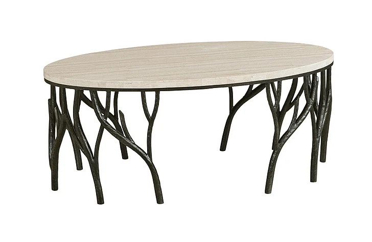 Hammary Willow Coffee Table in Iron 202-912