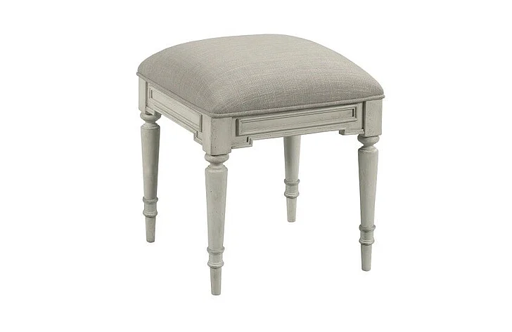 Hammary Hamilton Terrace Stool in White 206-690 CLOSEOUT